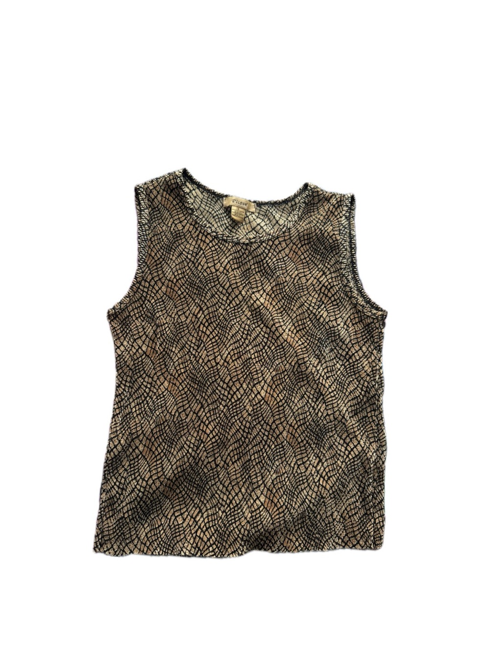 y2k abstract sleeveless top